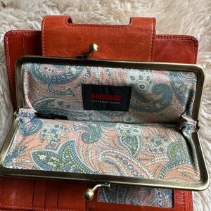 Hobo nancy leather wallet